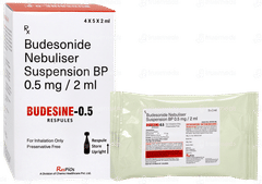 Budesine 0.5 2ml Pack Of 5 Respules Budesine 0.5 2ml Pack Of 5 Respules