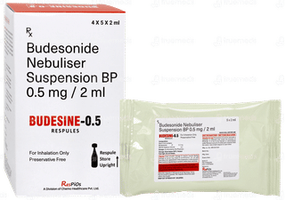 Budesine 0.5 2ml Pack Of 5 Respules