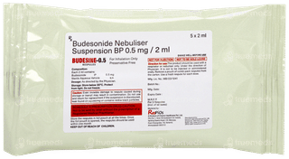 Budesine 0.5 2ml Pack Of 5 Respules