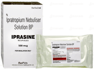 Iprasine 500mcg 2ml Pack Of 5 Respules