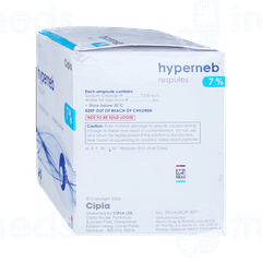 Hyperneb 7% 4ml Pack Of 5 Respules