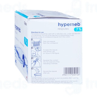Hyperneb 7% 4ml Pack Of 5 Respules