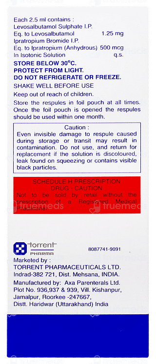 Binafide Duo 2.5ml Pack Of 5 Respules