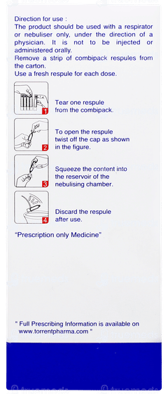Binafide Duo 2.5ml Pack Of 5 Respules Binafide Duo 2.5ml Pack Of 5 Respules