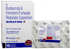 Binafide F 2ml Pack Of 5 Respules Binafide F 2ml Pack Of 5 Respules