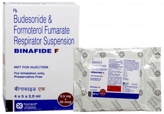 Binafide F 2ml Pack Of 5 Respules