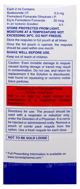 Binafide F 2ml Pack Of 5 Respules