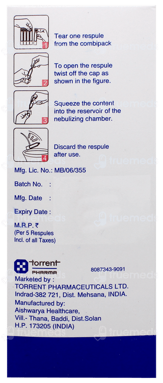 Binafide F 2ml Pack Of 5 Respules