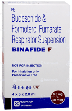 Binafide F 2ml Pack Of 5 Respules