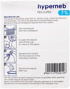 Hyperneb 7% Respules 4ml
