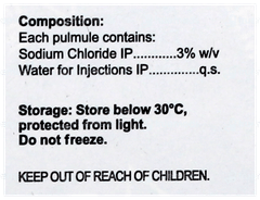 Clearneb 3% 4Ml Pack Of 5 Pulmules