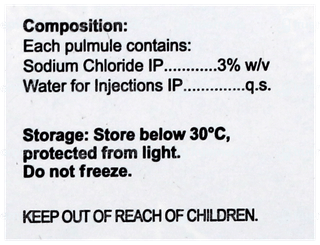 Clearneb 3% 4Ml Pack Of 5 Pulmules