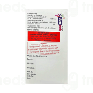 Ipratrop 2.5ml Pack Of 5 Respules