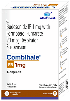 Combihale Fb 1mg 2ml Packet Of 5 Respules