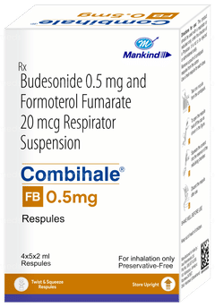 Combihale Fb 0.5mg 2ml Pack Of 5 Respules