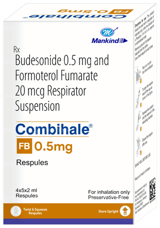 Combihale Fb 0.5mg 2ml Pack Of 5 Respules