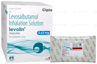 Levolin 0.63mg 2.5ml Pack Of 6 Respules