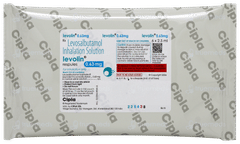 Levolin 0.63mg 2.5ml Pack Of 6 Respules