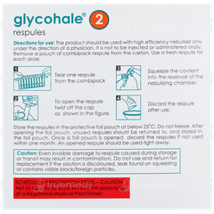 Glycohale 2 Respules 10*2ml