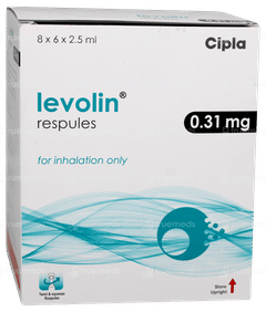 Levolin 0.31mg 2.5ml Pack Of 6 Respules