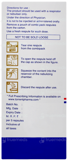 Binafide 1 2Ml Pack Of 5 Respules