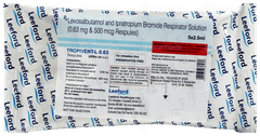 Tropivent L 0.63 2.5ml Pack Of 5 Respules