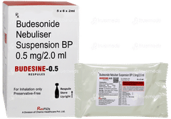 Budesine 0.5 2ml Pack Of 6 Respules