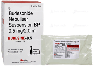Budesine 0.5 2ml Pack Of 6 Respules