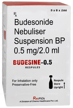 Budesine 0.5 2ml Pack Of 6 Respules