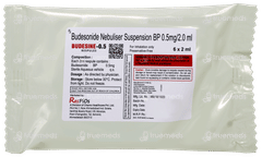 Budesine 0.5 2ml Pack Of 6 Respules