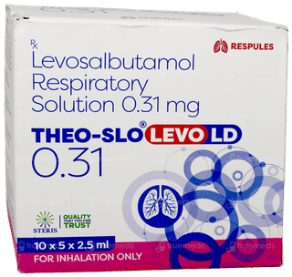 Theo Slo Levo Ld 0.31 2.5Ml Pack Of 5 Respules