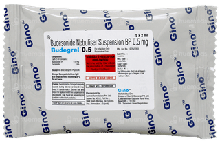 Budegrel 0.5 2Ml Pack Of 5 Respules