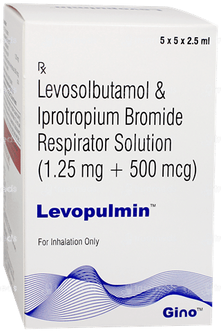 Levopulmin 2.5Ml Pack Of 5 Respules