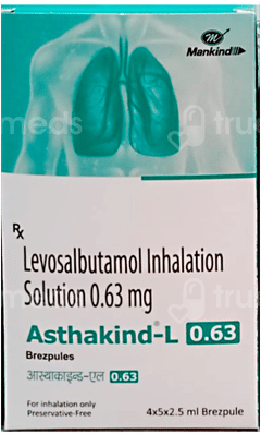 Asthakind L 0.63 2.5Ml Brezpules Pack Of 5
