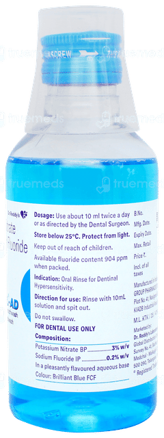 Senquel Ad Mouthwash 200ml Senquel Ad Mouthwash 200ml