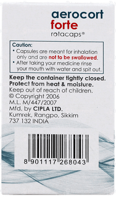 Aerocort Forte Rotacaps 30