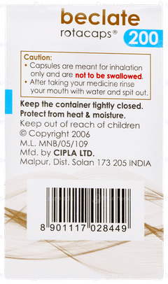 Beclate 200 Rotacaps 30