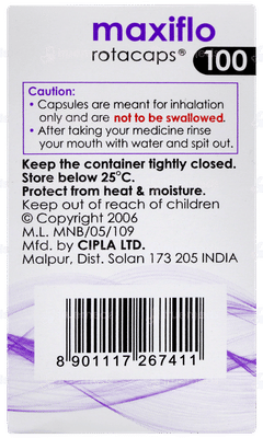 Maxiflo 100 Rotacaps 30