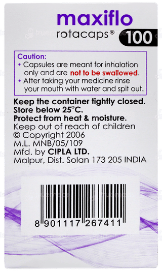 Maxiflo 100 Rotacaps 30