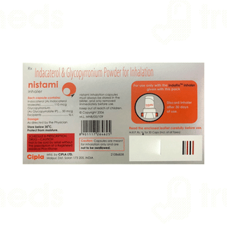 Nistami 3 Pack Of 10 Capsules And 1 Inhaler