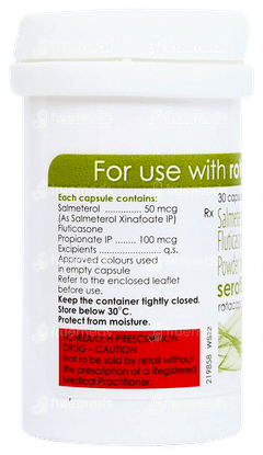 Seroflo 100 Rotacaps 30 Seroflo 100 Rotacaps 30