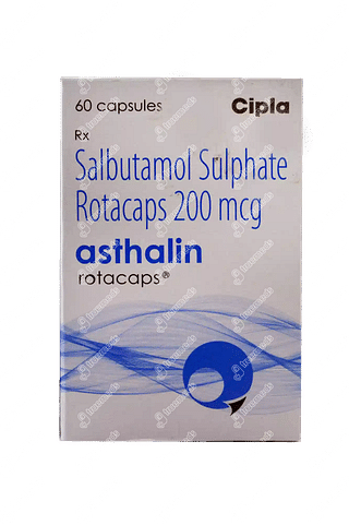 Asthalin 200 MCG Rotacap 60