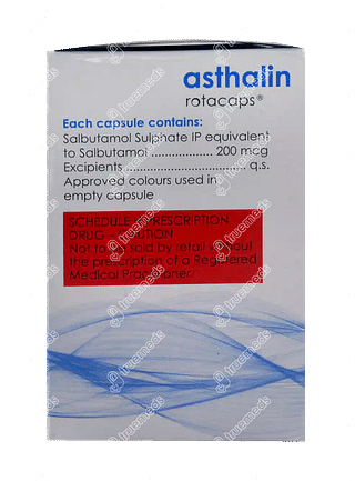 Asthalin 200 MCG Rotacap 60