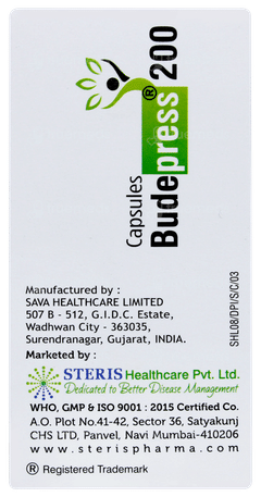 Budepress 200 Capsule 30 Budepress 200 Capsule 30