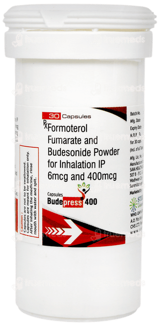Budepress 400 Capsule 30