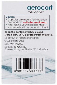 Aerocort Rotacaps 60