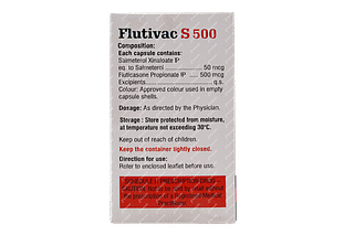 Flutivac S 50/500 MCG Rotacap 30