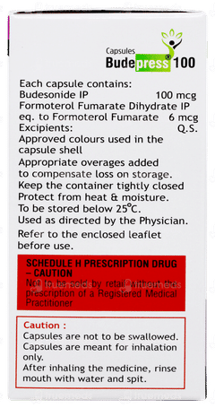 Budepress 100 Capsule 30