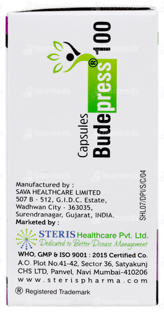 Budepress 100 Capsule 30