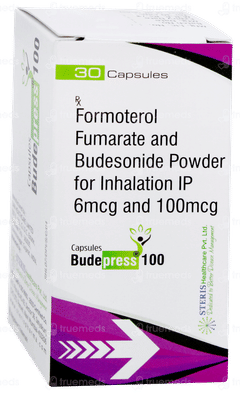 Budepress 100 Capsule 30